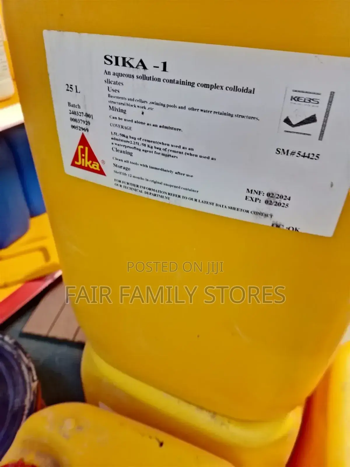 Sika 1 Waterproof