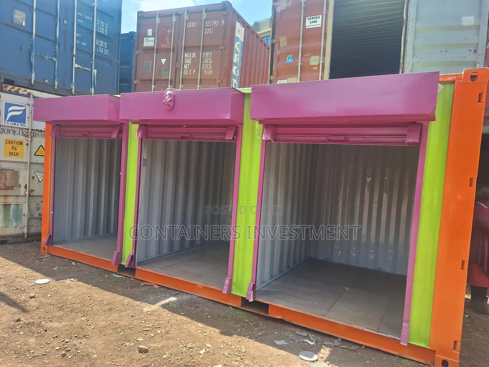 20ft Container 3 Stalls for Sale- Home for Containers.