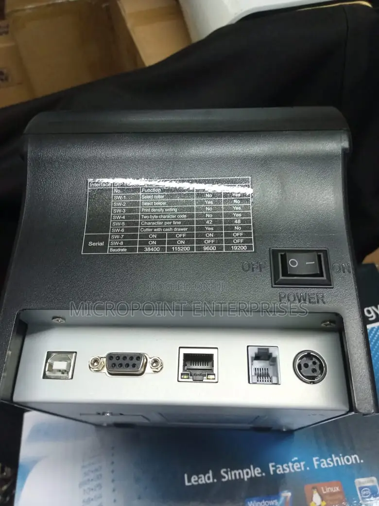 Serial, Usb and Lan Thermal Printer