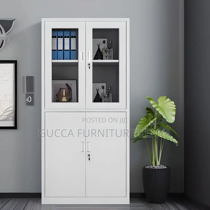 Cabinets: Office Modern Storage Cabinet With 02 Doors