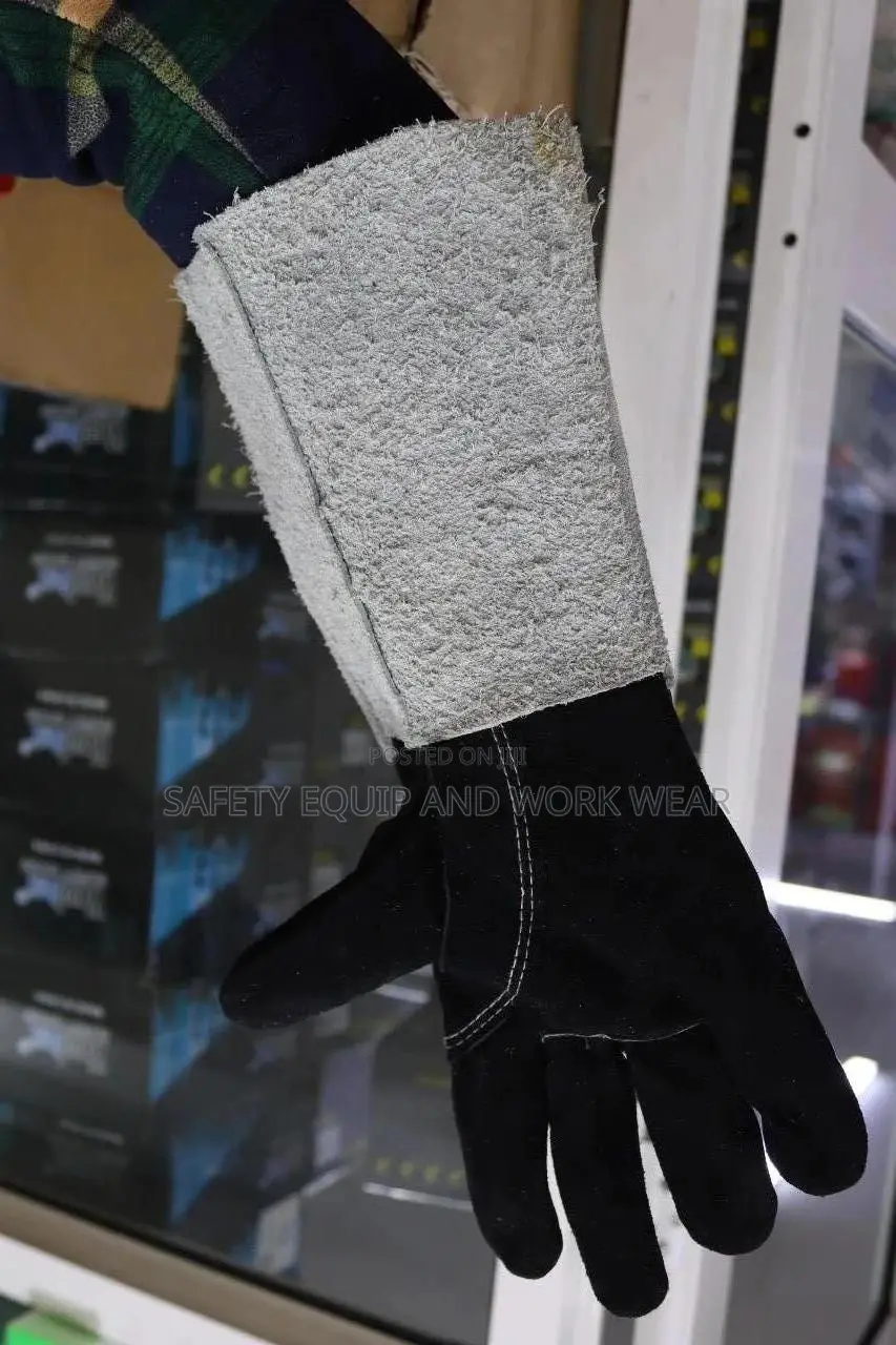 Leather Long Arm Gloves