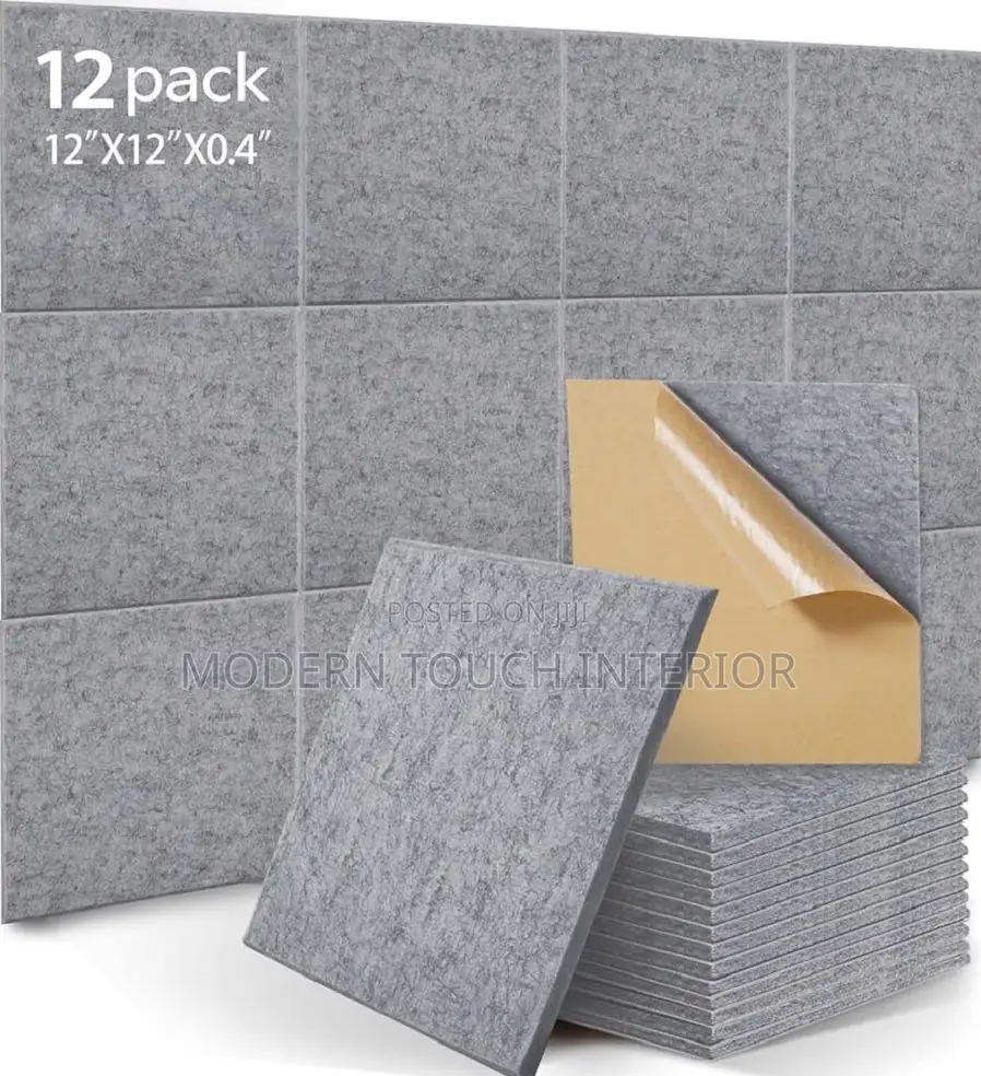 "Elegant Noise-Reducing Wall Panels
