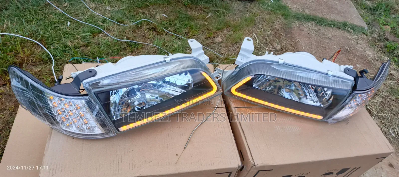Aftermarket Led Xenon Headlamps Toyota Corolla Wagon 102