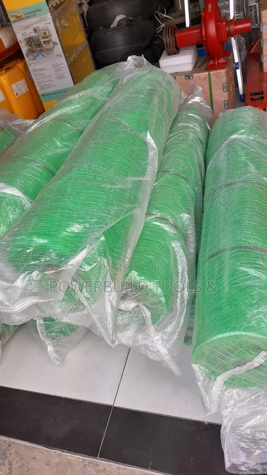 Quality Construction Safety/Scaffolding Nets 3m by 50metres