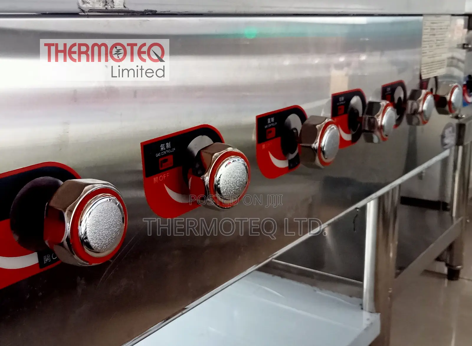 6 Burner / 6 Head Gas Cookers (High Pressure / Commercial)