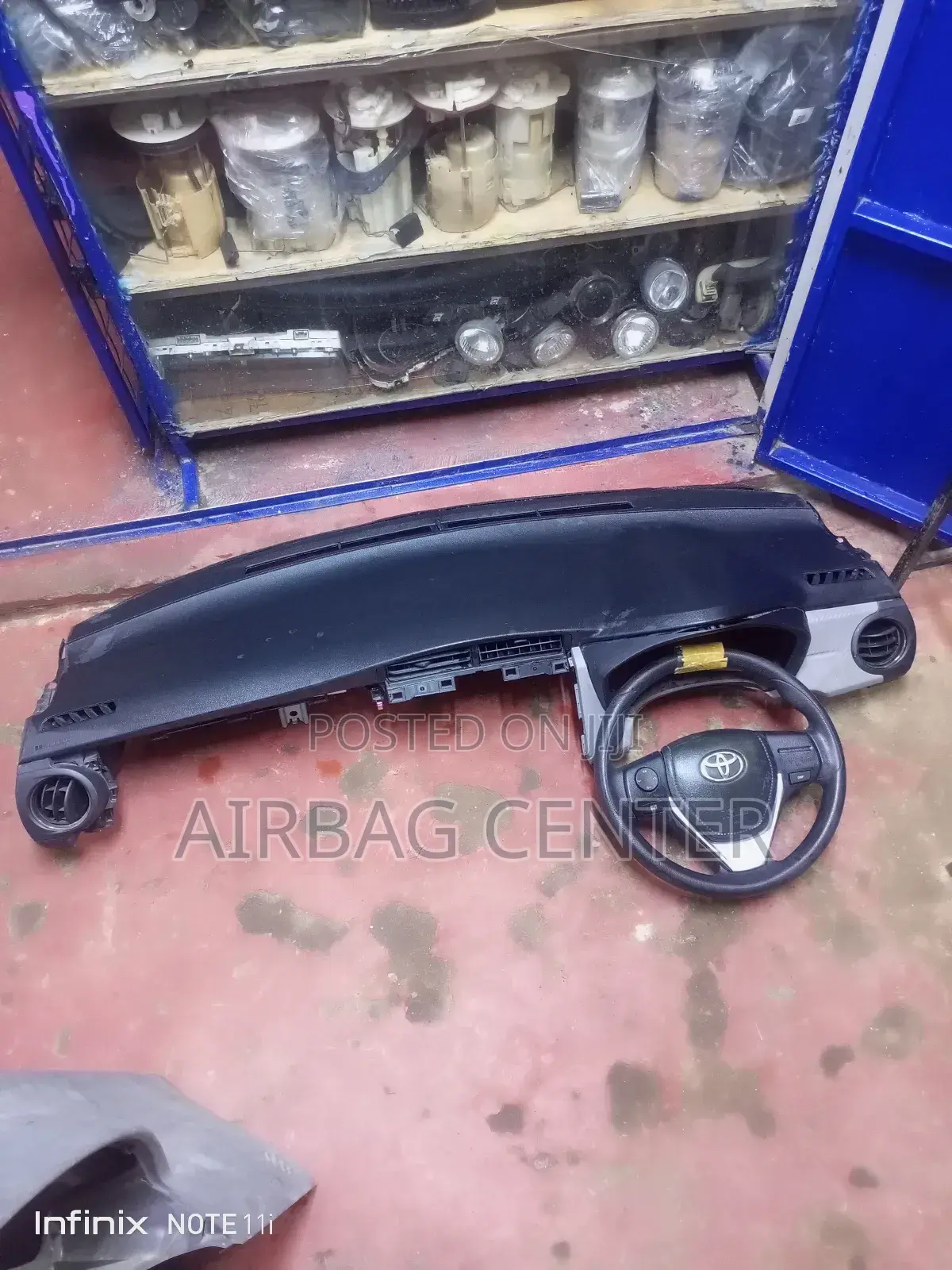 Axio Dashboard and Steering Wheel