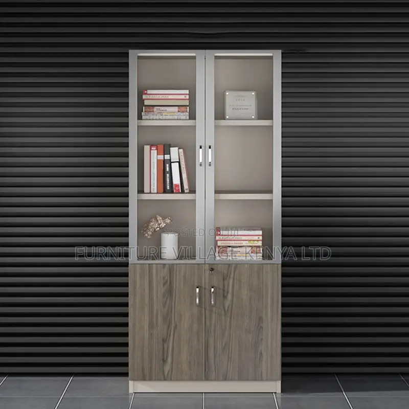 Office Cabinets; 2-Door Executive Wooden Storage Cupboard