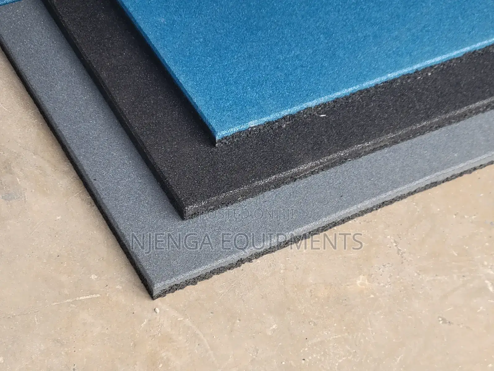 High-Impact Rubber Tiles