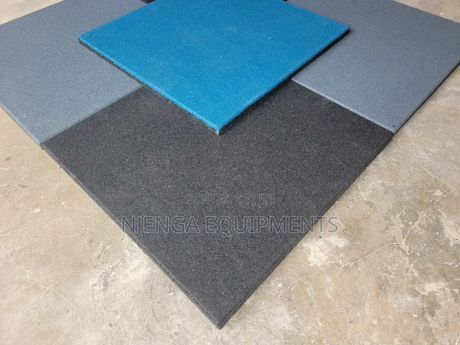 Impact-Resistant Gym Mats