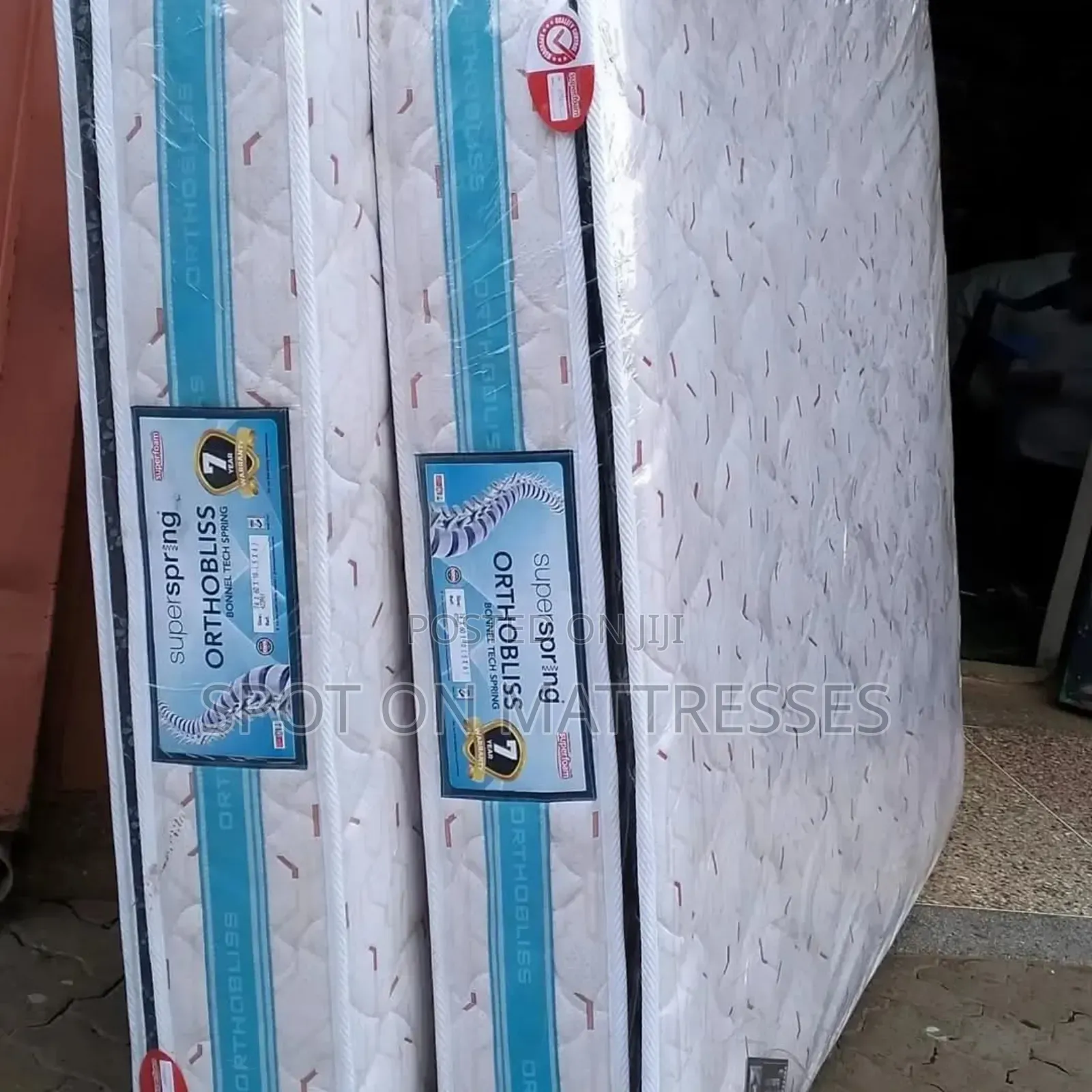 Orthopedic Pillowtop Spring Mattresses (Warranty Enabled