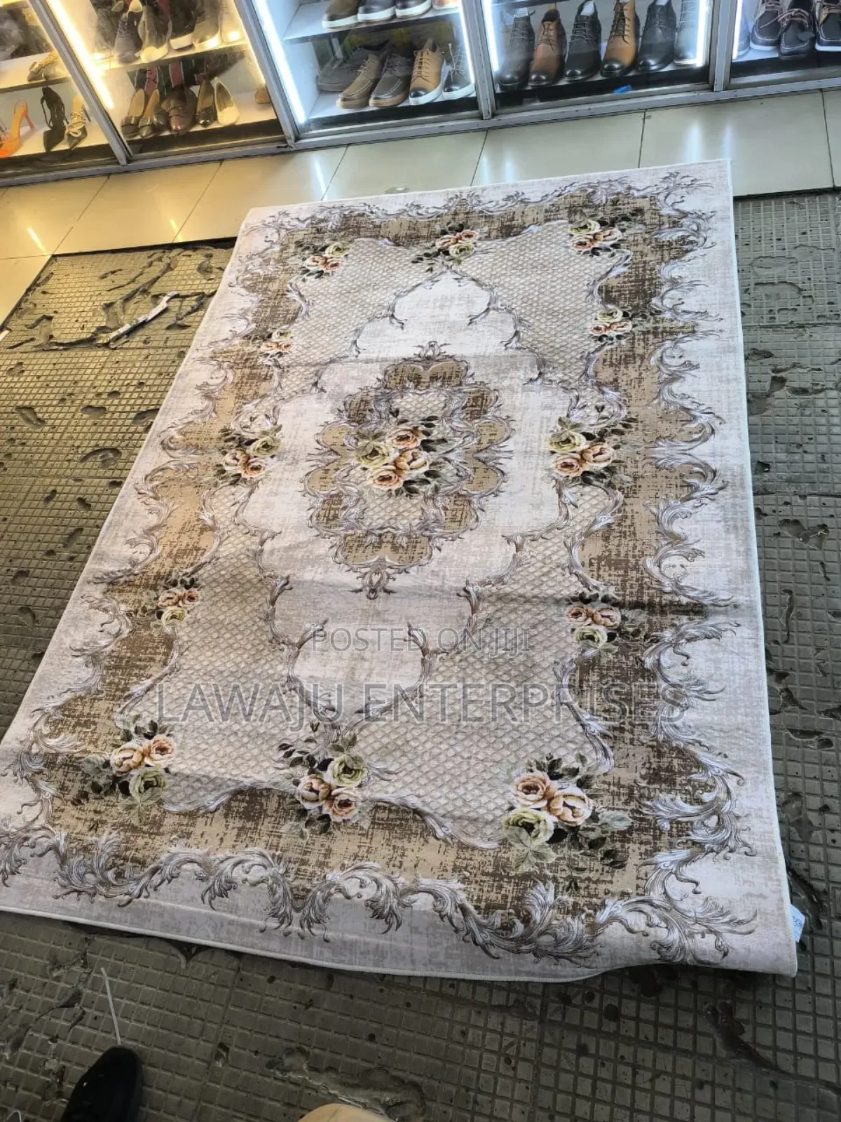 Flower Pattern 3D Carpet