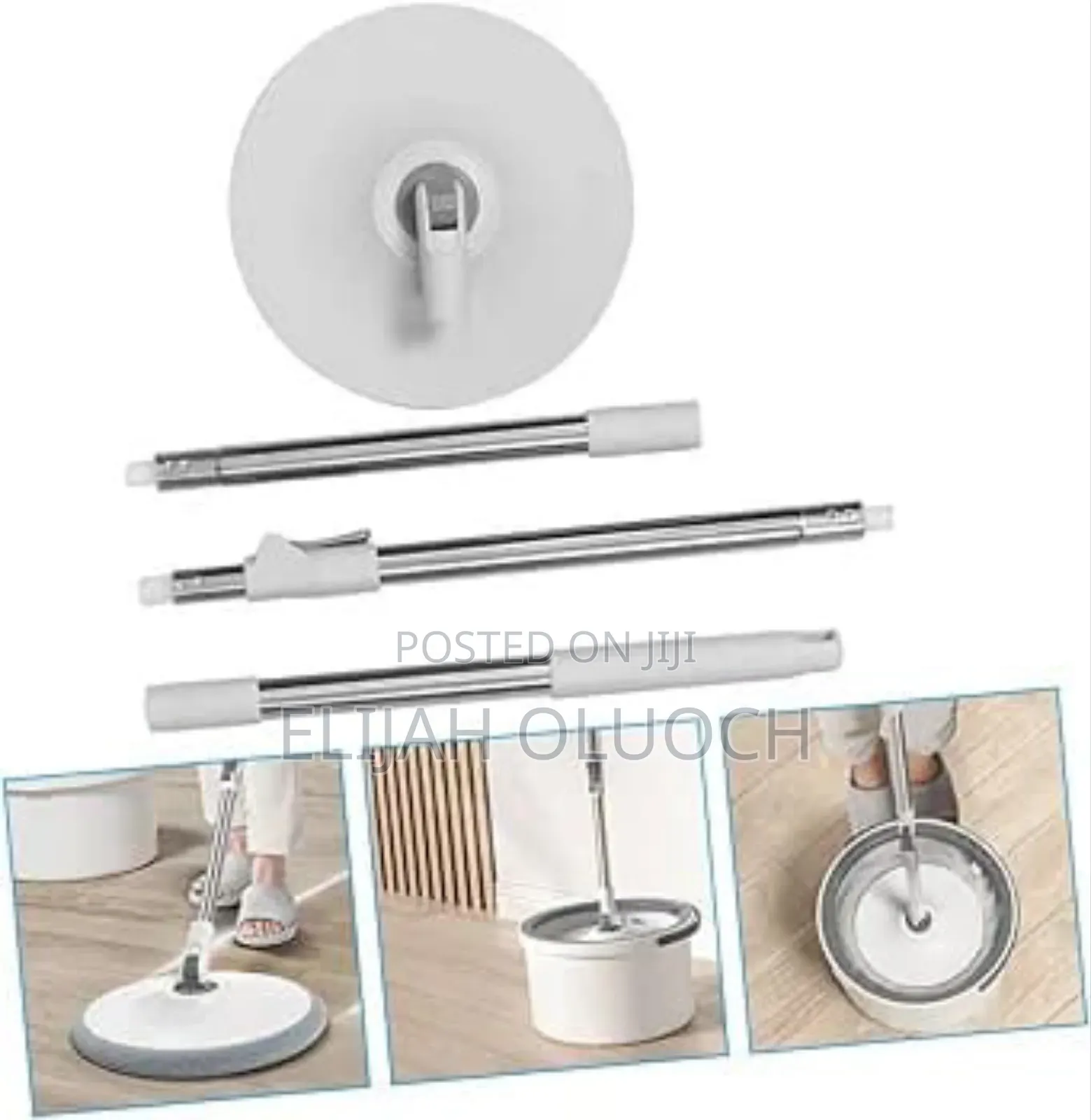Hand-Free 360degrees Spin Mop With Bucket