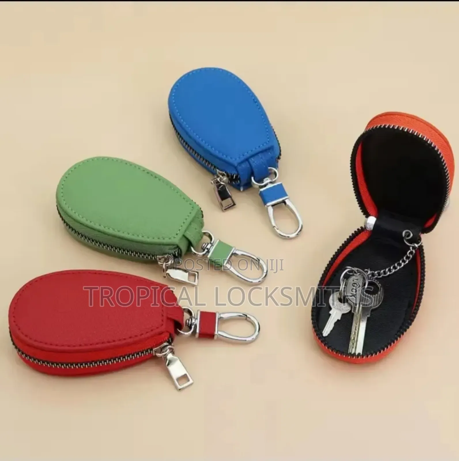 Leather Keyholder/Key Pouch/Key Chain