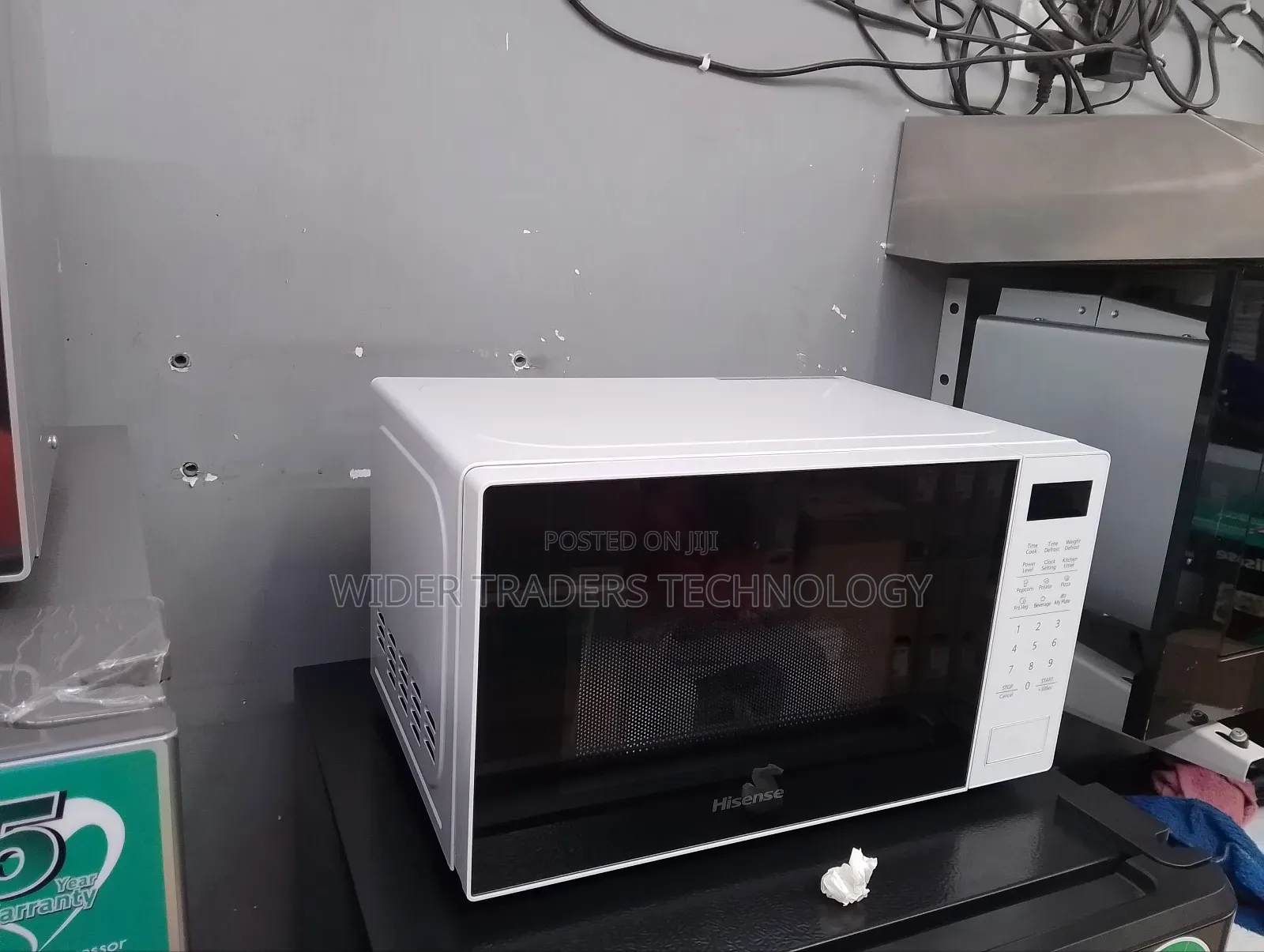 *Hisense 20litres Digital Microwave _white