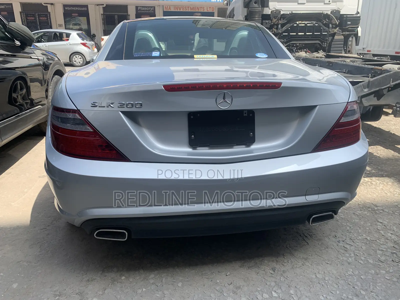 Mercedes-Benz SLK-Class 2016 Gray