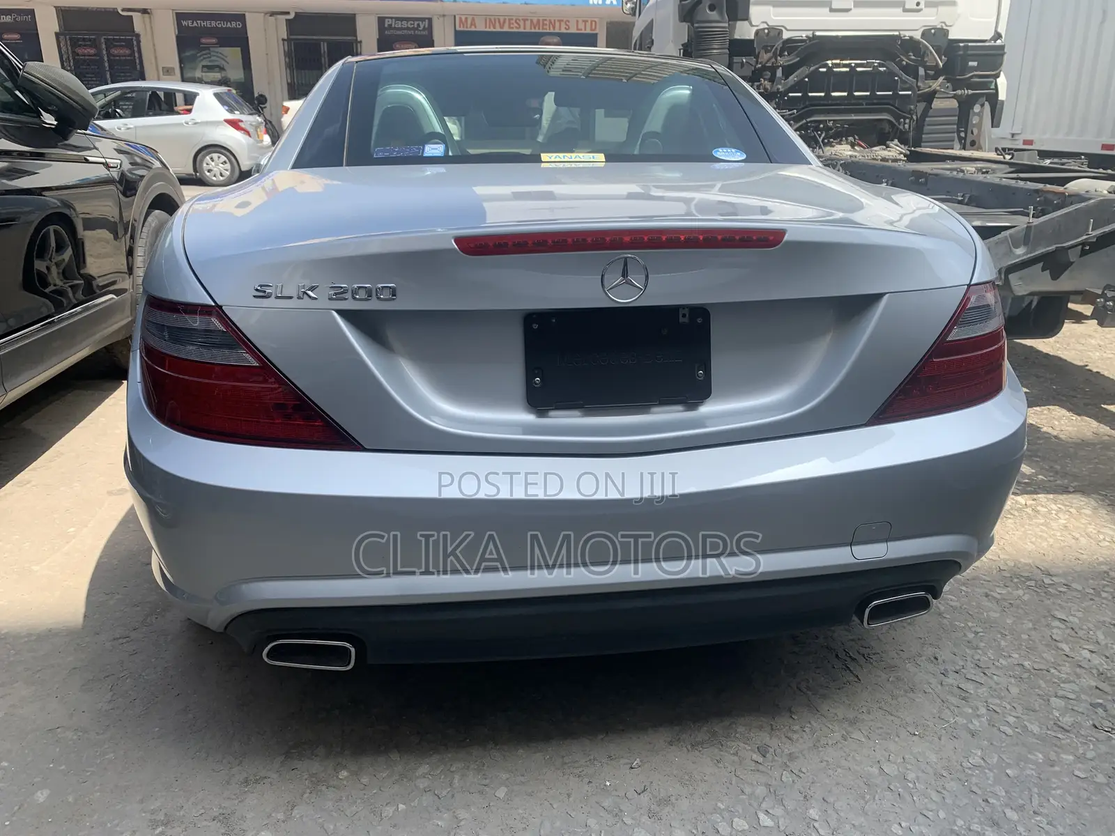 Mercedes-Benz SLK-Class 2016 Gray