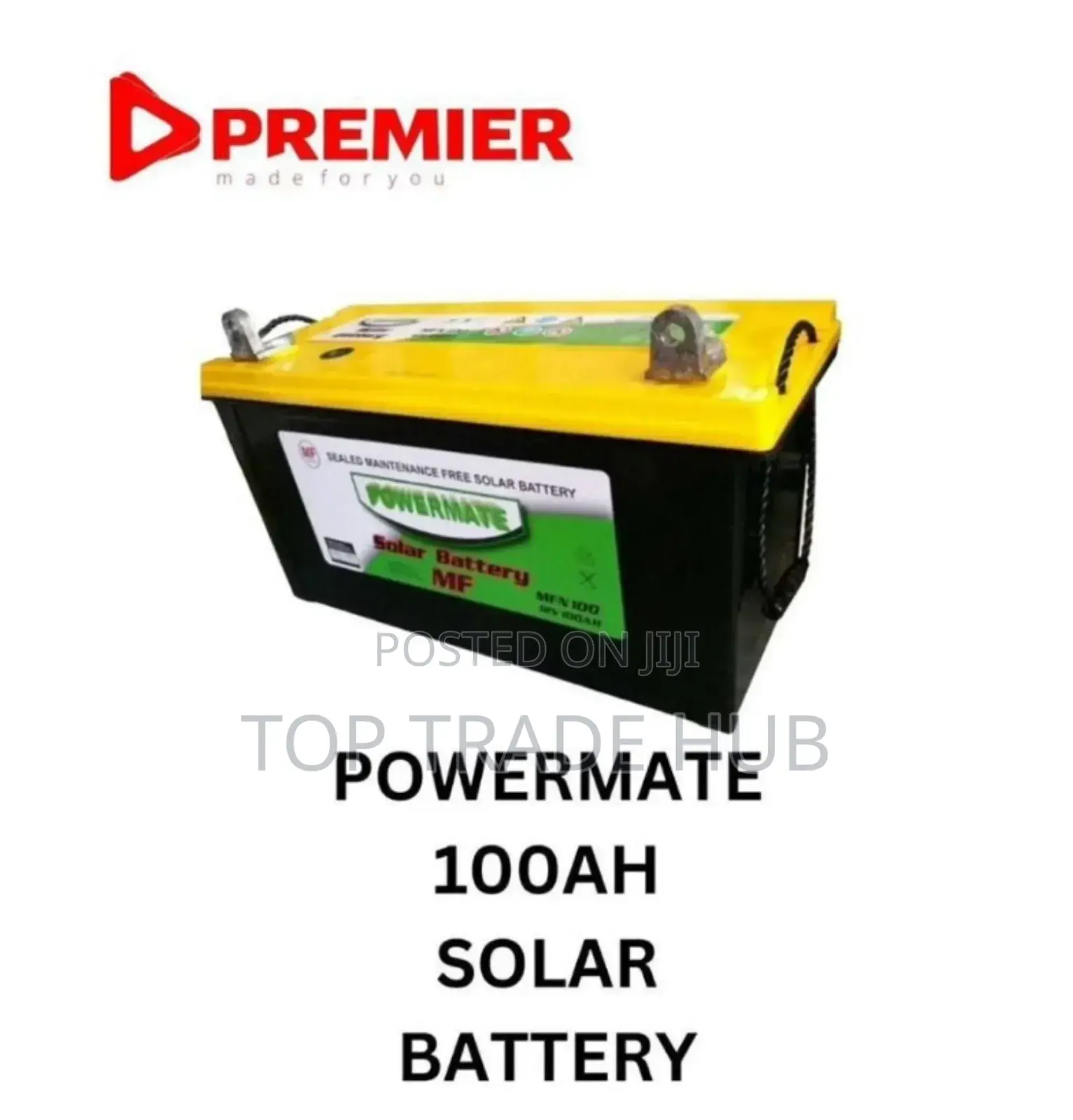 Powermate MF 100ah Solar Battery