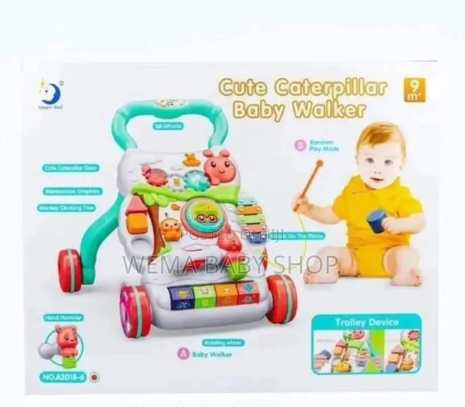 High Quality Musical Baby Push Walker