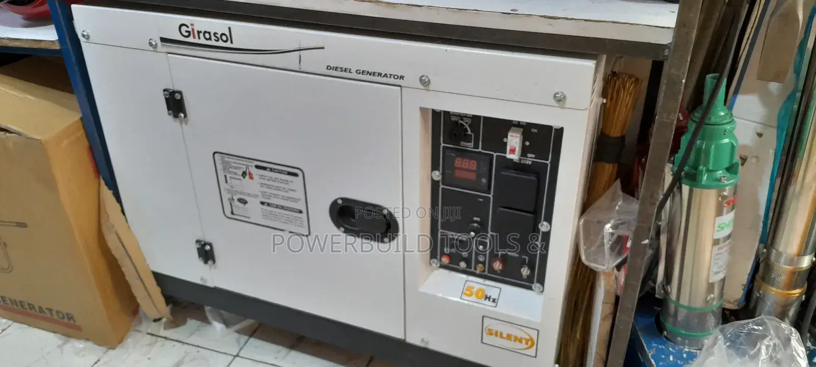 15kva Girasol Diesel Generator With Changeover Switch