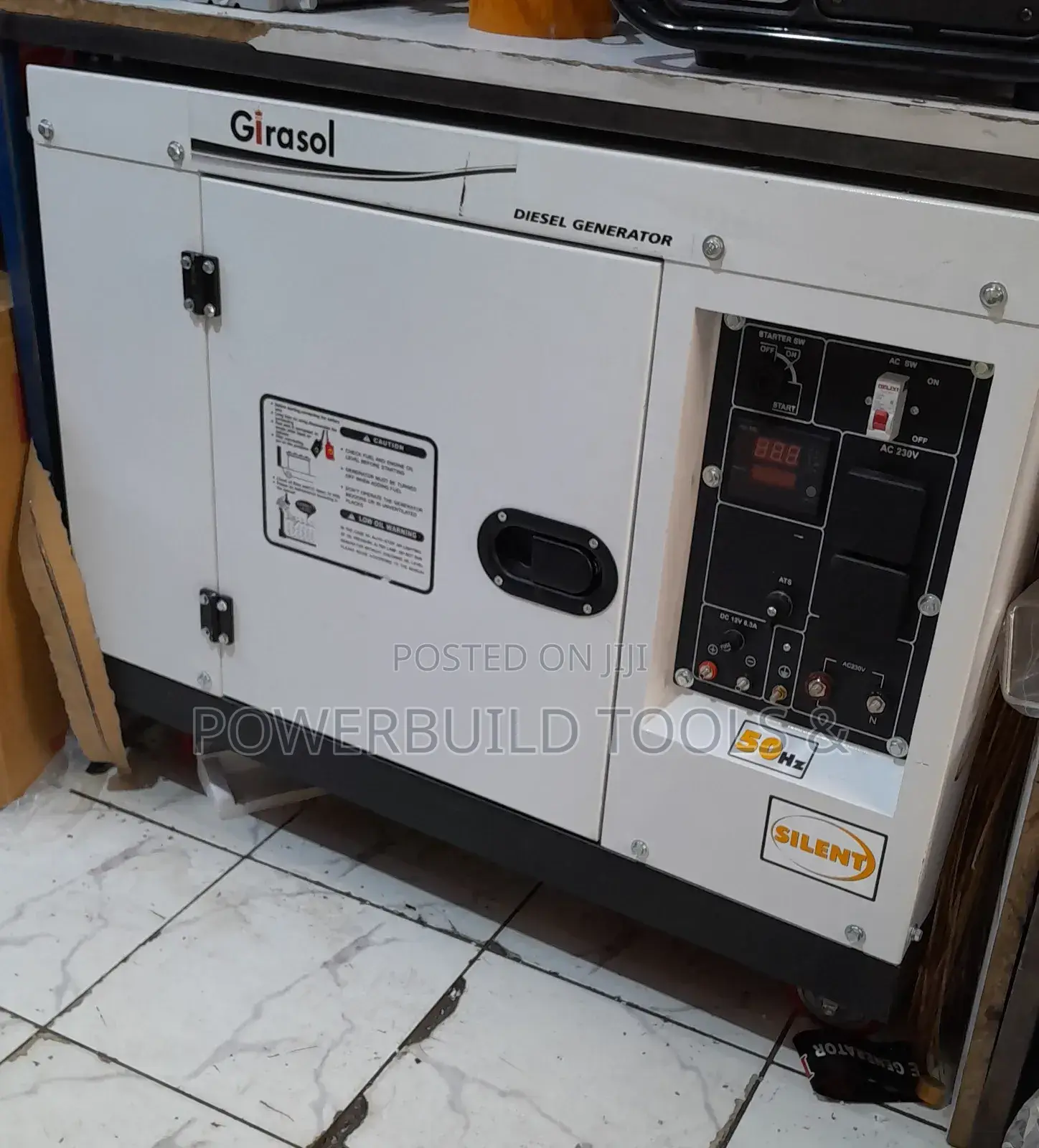 15kva Girasol Diesel Generator With Changeover Switch