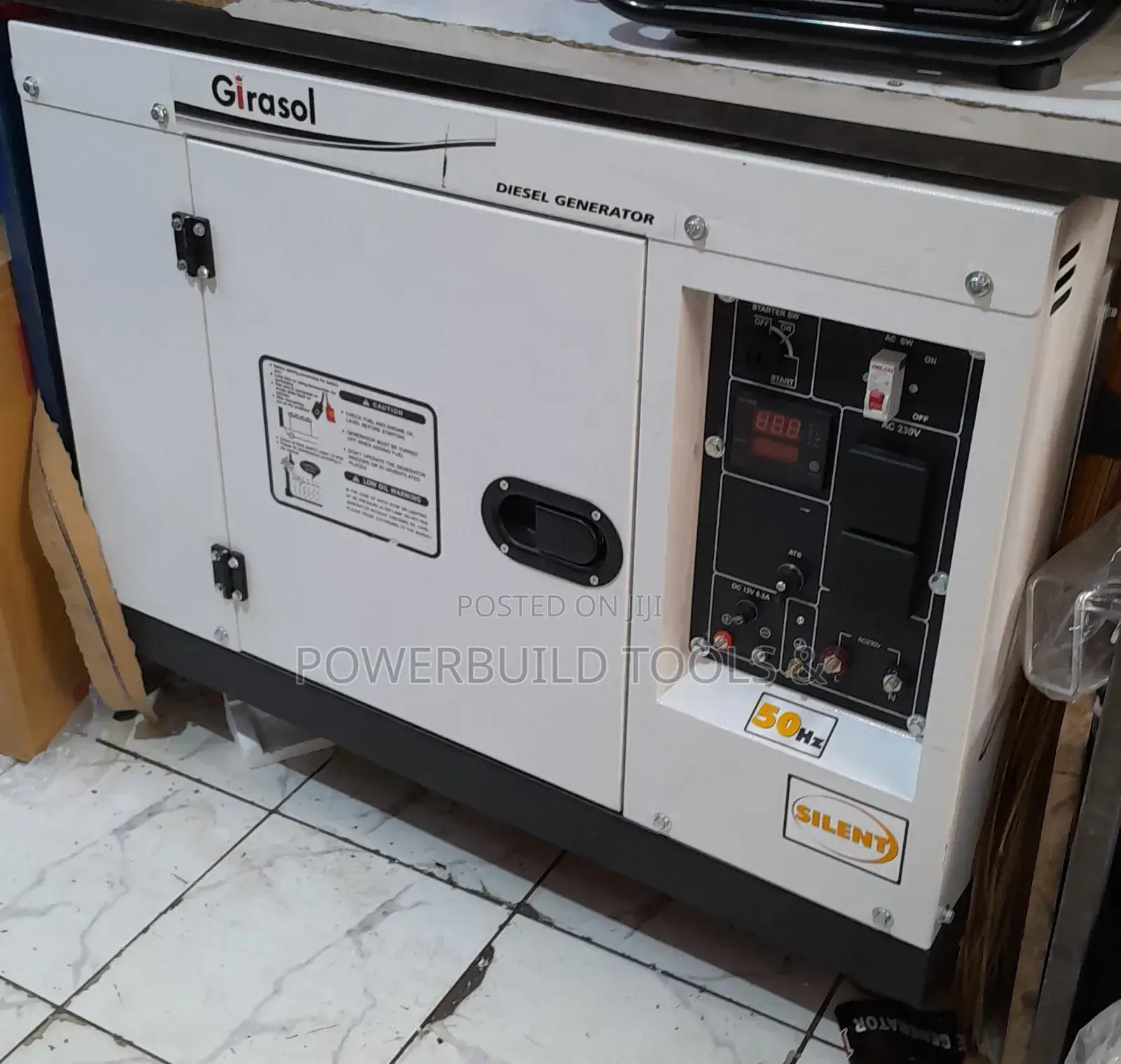 15kva Girasol Diesel Generator With Changeover Switch