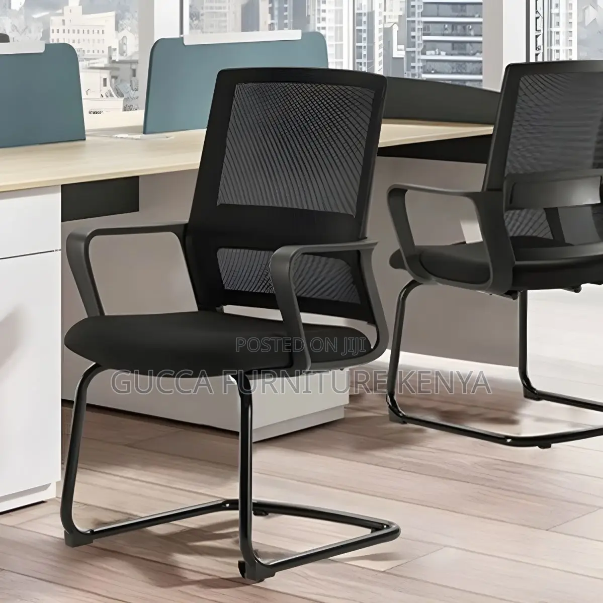 Office Chairs: Office Modern Mesh Cantilever Visitors Chair
