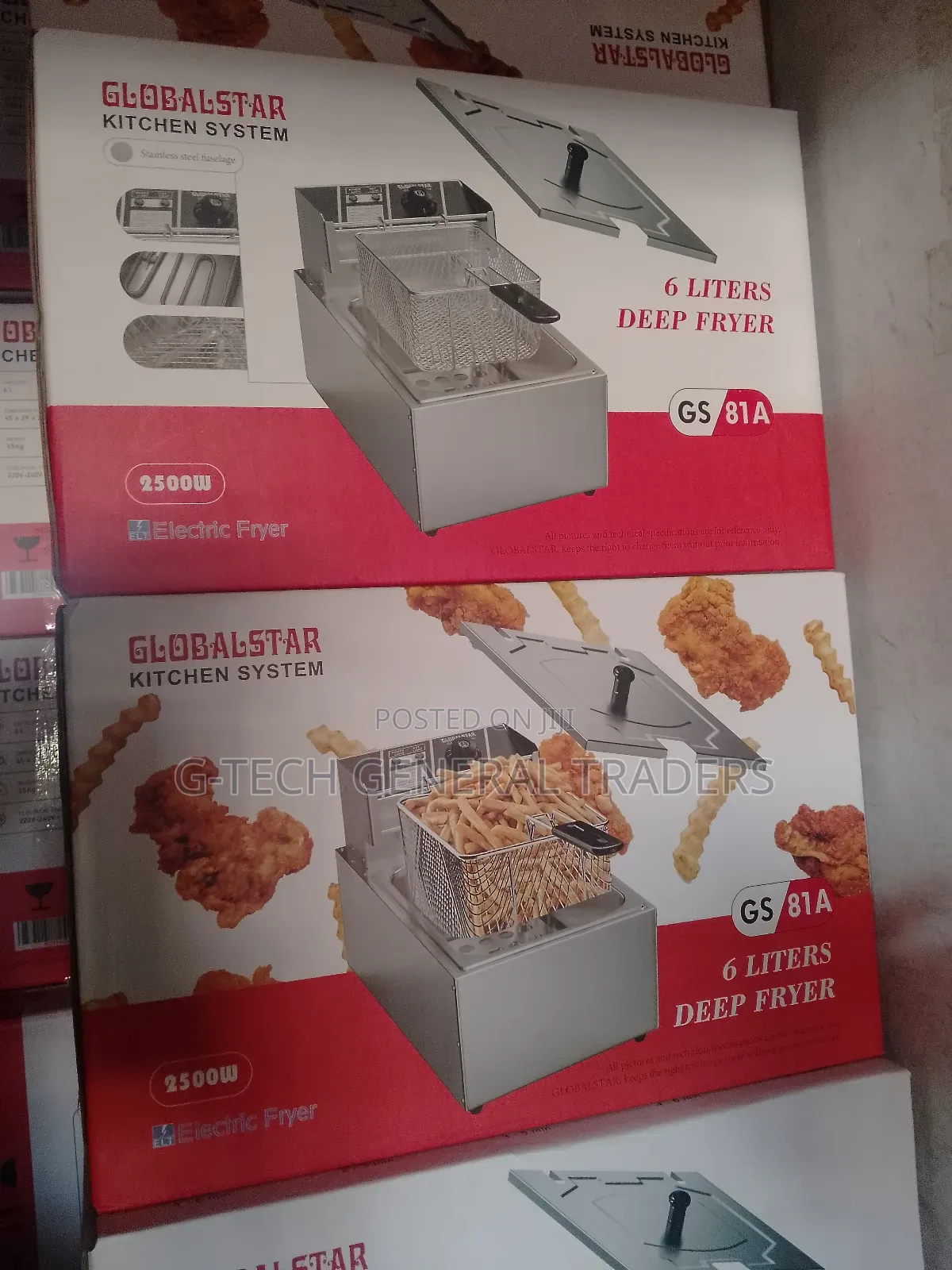 Generic 6l Single Electric Commercial Chips Fryer