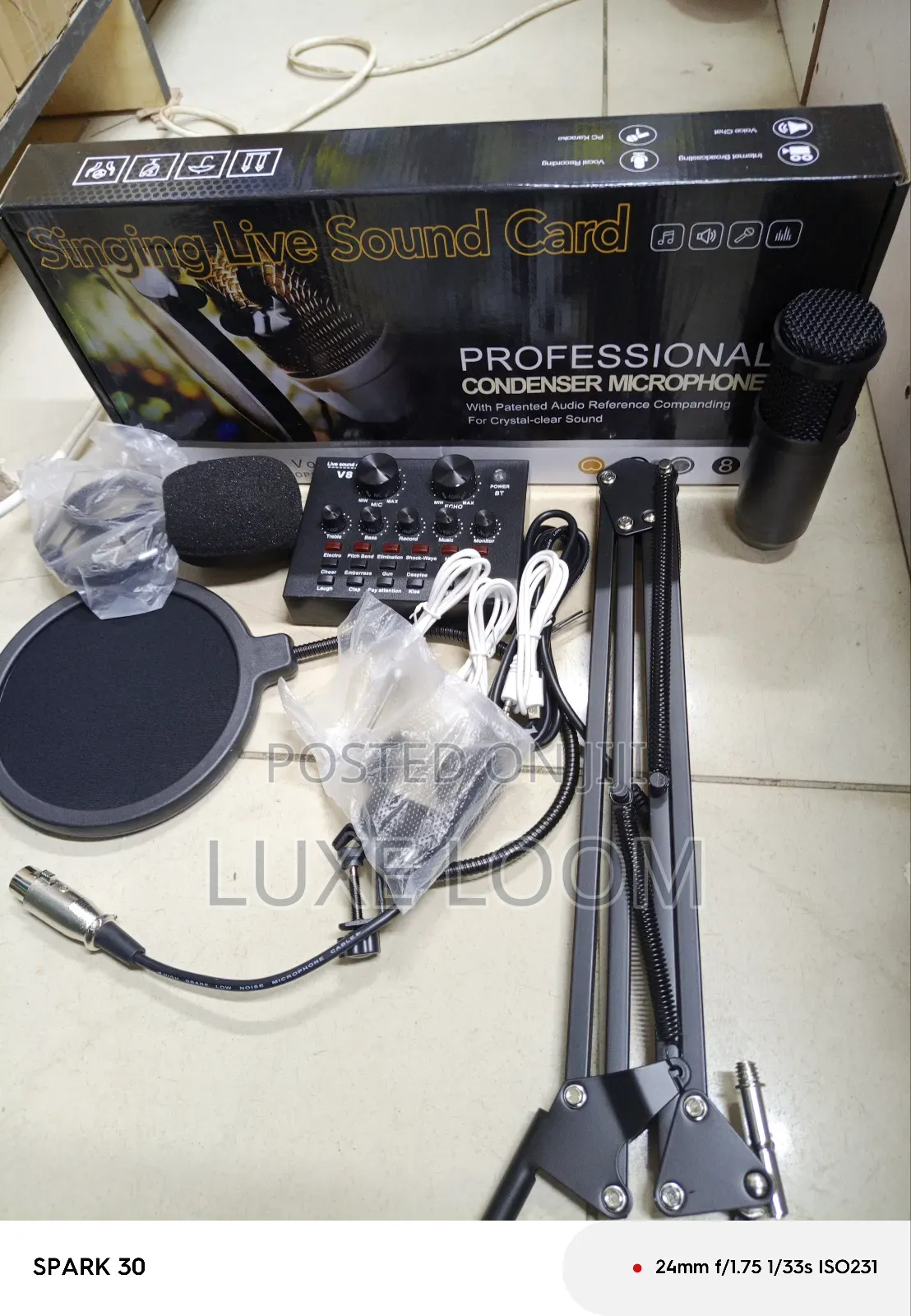 Commercial Condenser Microphone