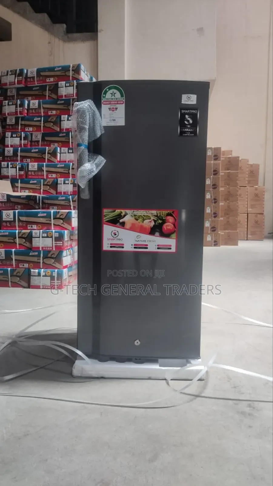 Smartpro 150l Extra Large Capacity Single Door Refrigerator