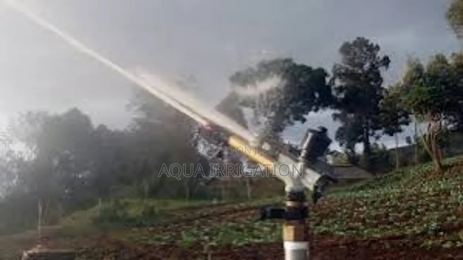 Aquashield Rain Gun – Protects and Waters Your Fields.