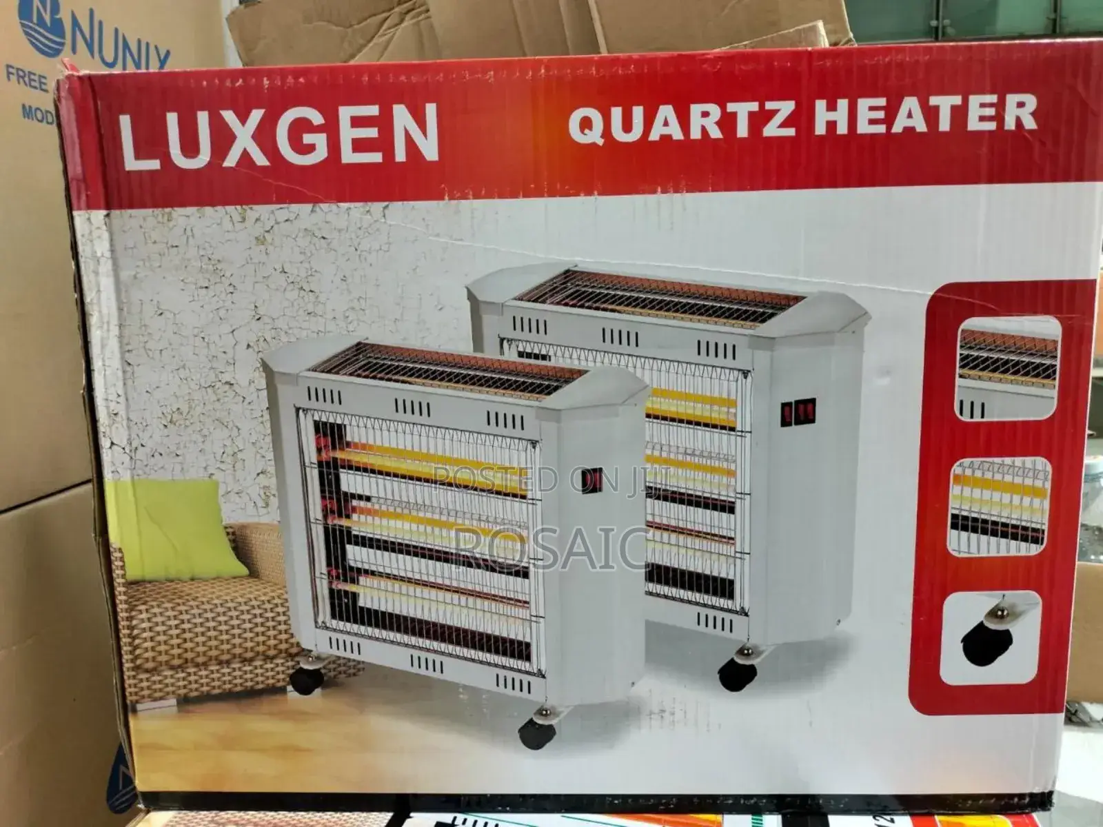 Luxgen 2000W Quartz Heater