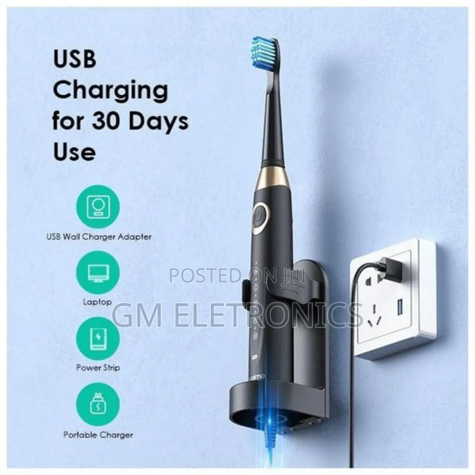 Oraimo Smartdent C2 Smart Electric Toothbrush With Holder.