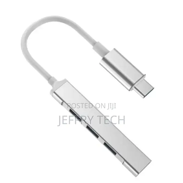 USB-C Type C to USB 3.0 4 Port Hub Splitter for PC Phone Not