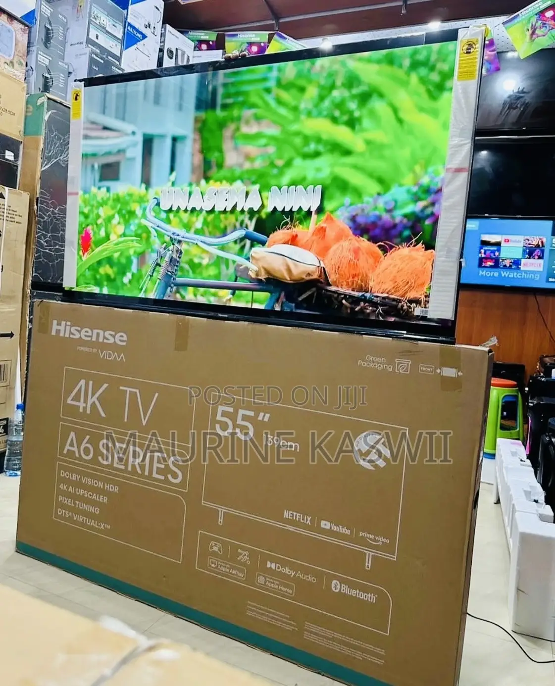 Hisense 55 “ Smart Uhd 55a6 Vida Tv