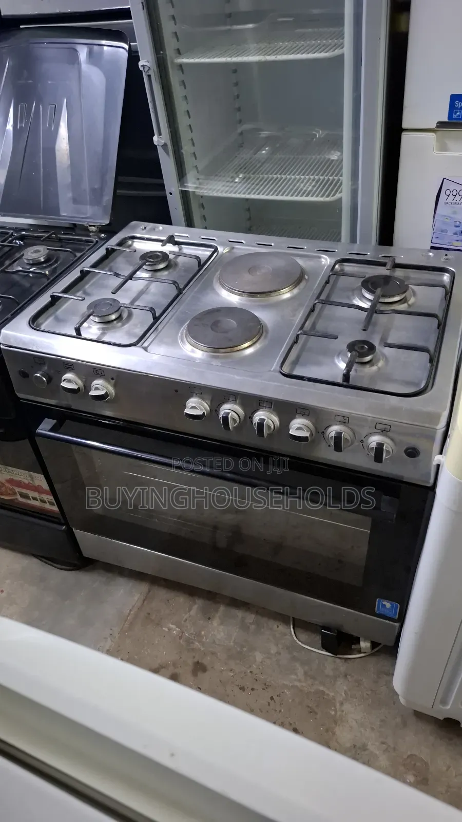 Ramtons 6 Burner Cooker 4gas+2electric