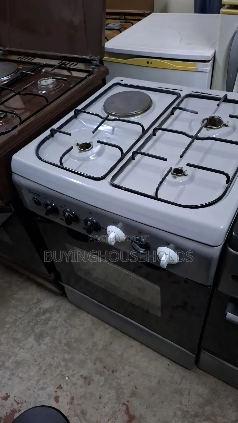 Ramtons 60x60 Cooker 3gas+1 Electric