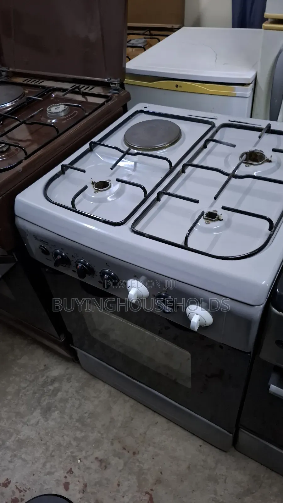 Ramtons 60x60 Cooker 3gas+1 Electric