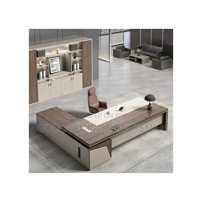 Office Tables:1.6 Meters L Shaped Executive Computer Desk
