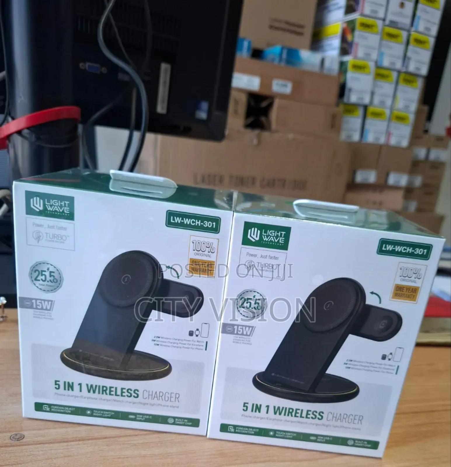 Lightwave 5 in 1 Wireless Charger 15W