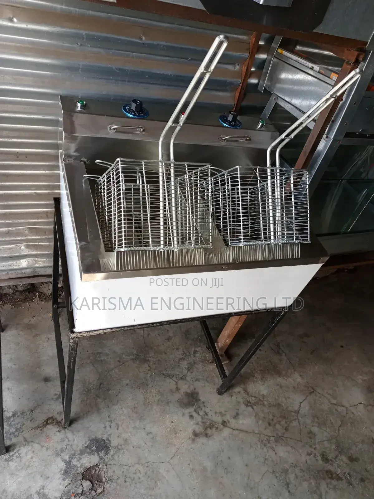 Deep Fryer. Juakali Stainless Steel.