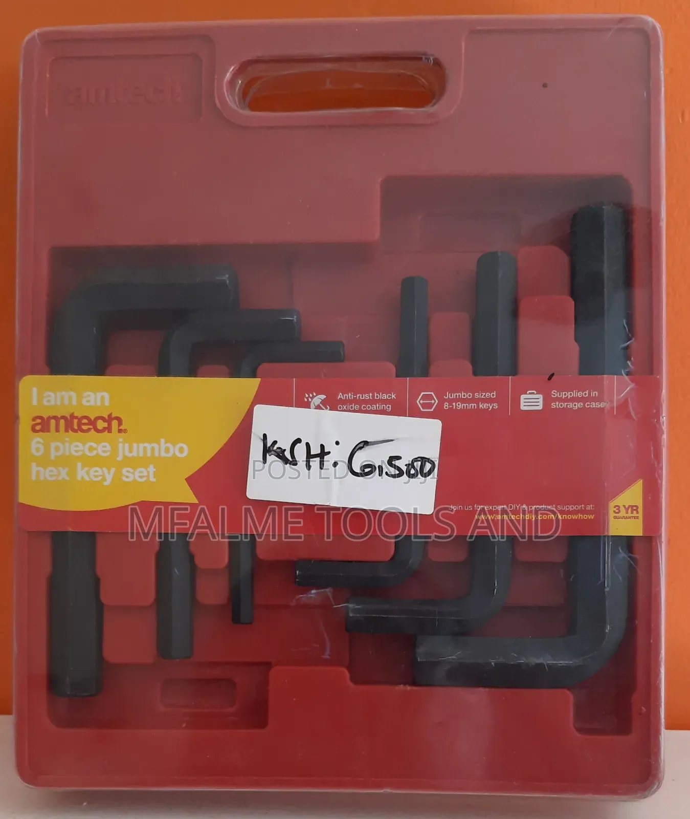 Amtech Heady Duty Hex Key