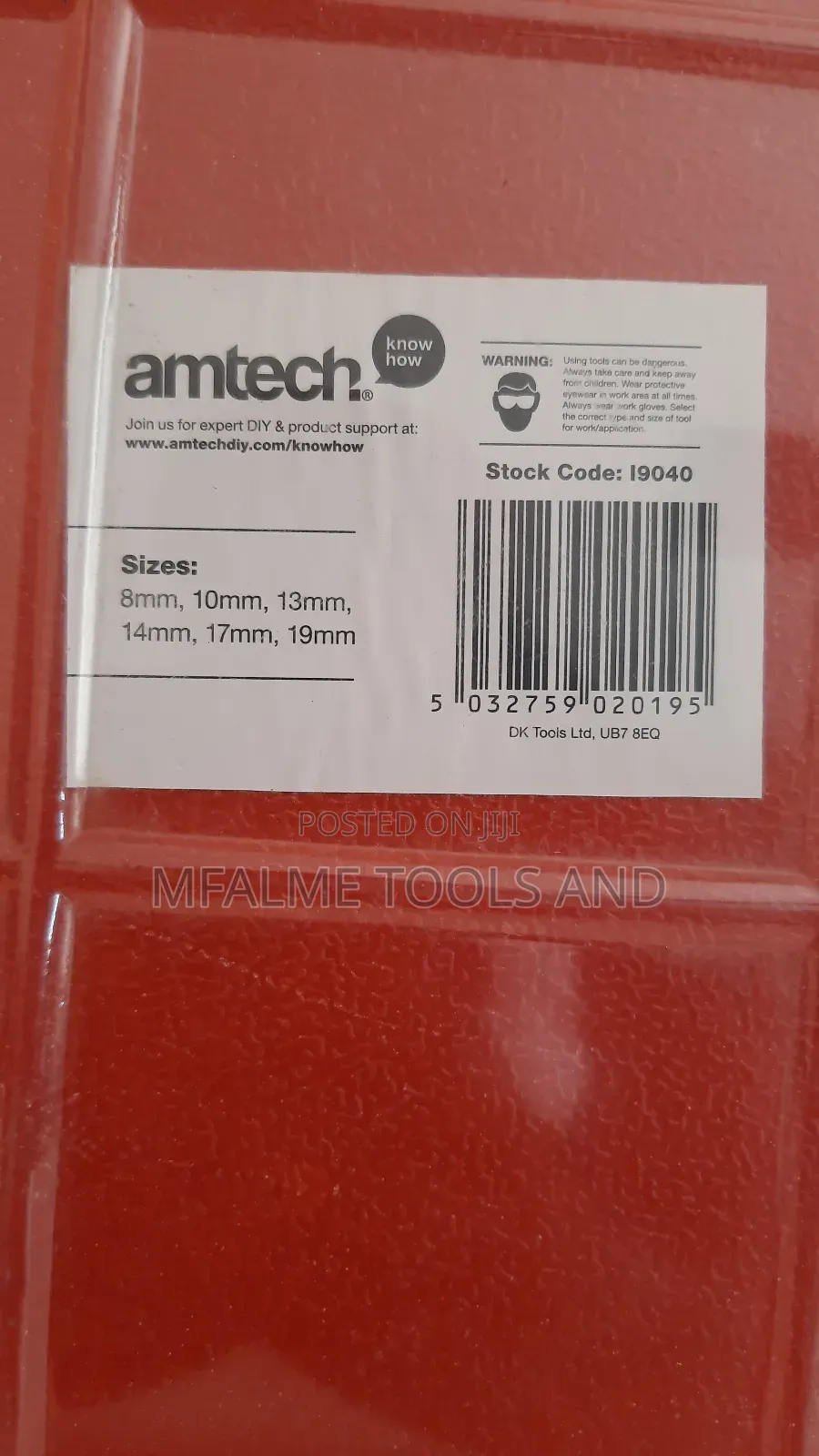 Amtech Heady Duty Hex Key