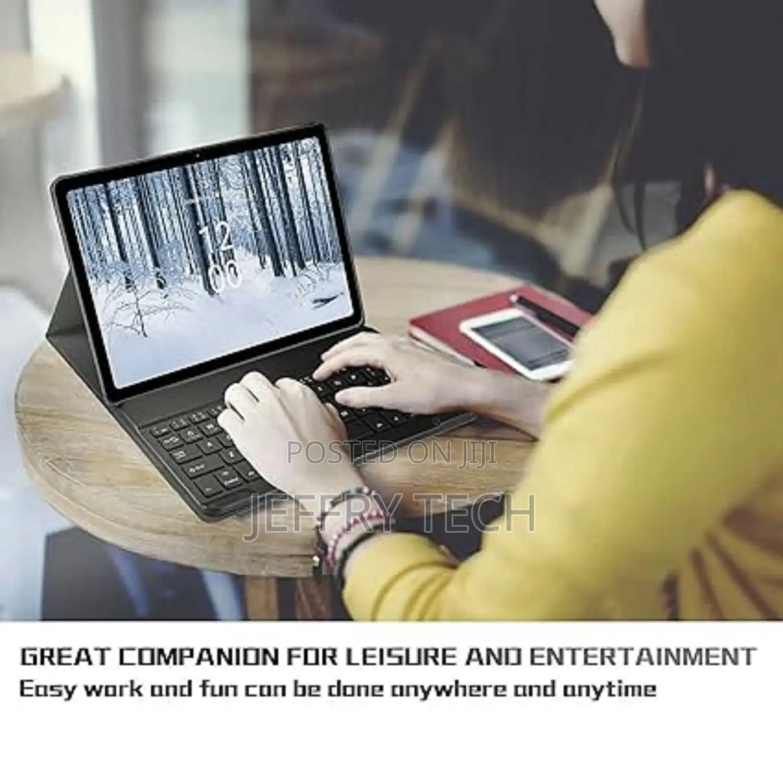 Wireless Bluetooth Keyboard Cover for Nokia T21 Tablet 10.4'