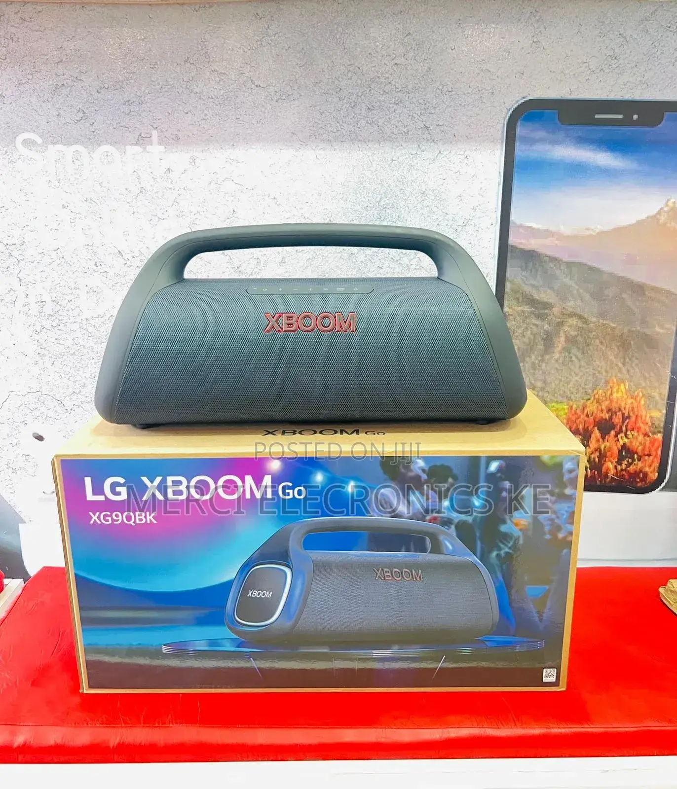 LG XBOOM Go XG9QBK Portable Bluetooth Speaker 24HR Battery