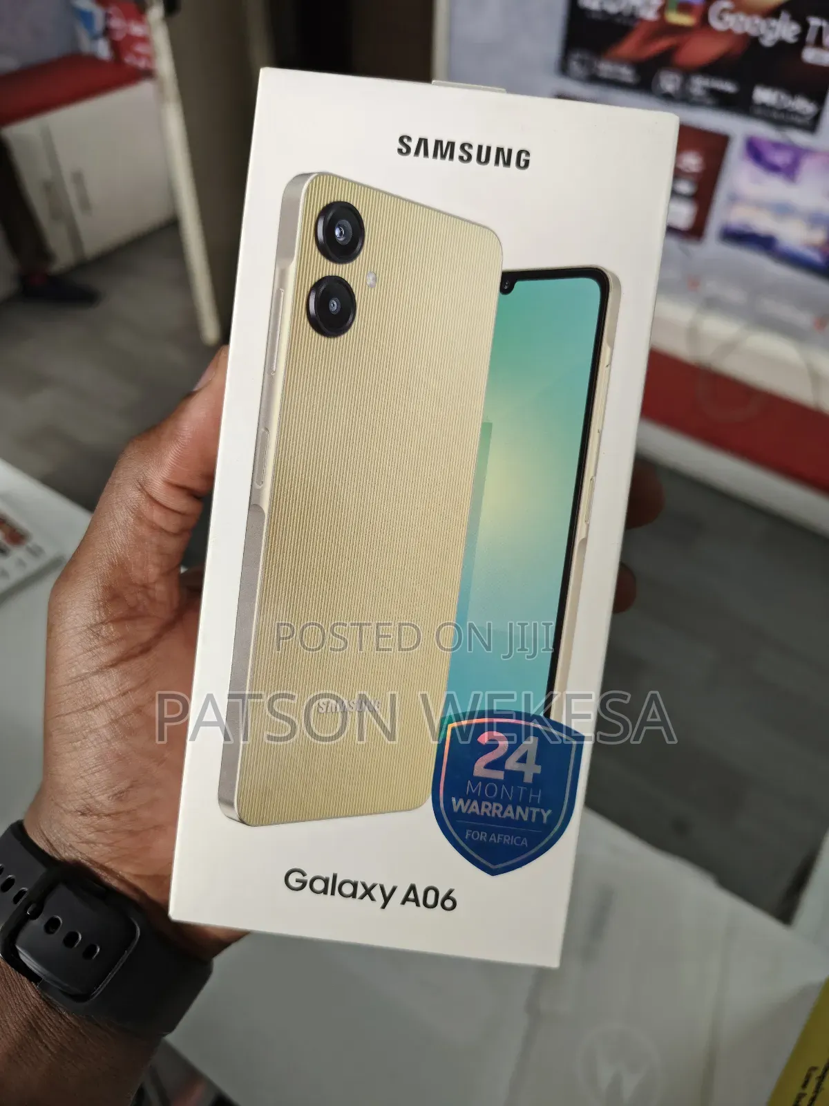 New Samsung Galaxy A06 64 GB Gold
