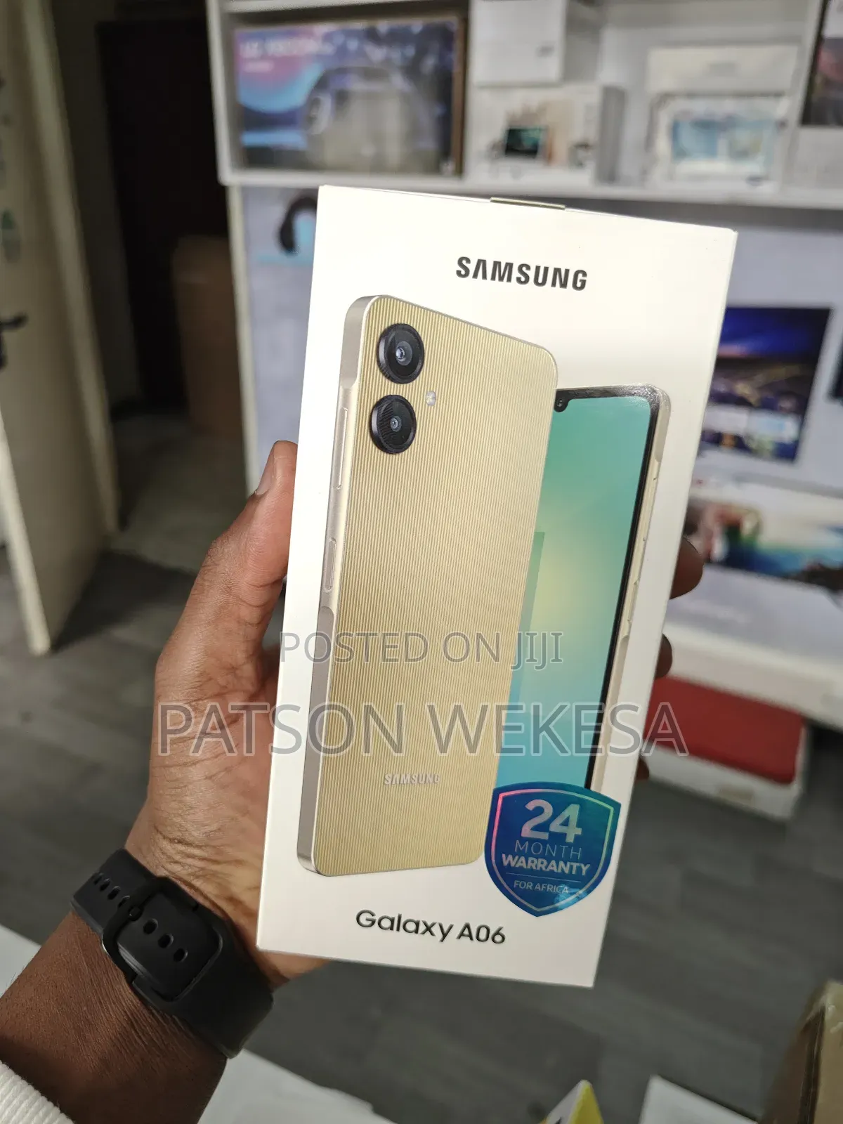 New Samsung Galaxy A06 128 GB Gold