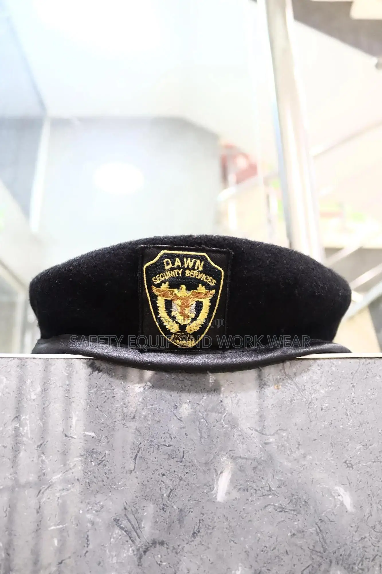Black Beret Cap
