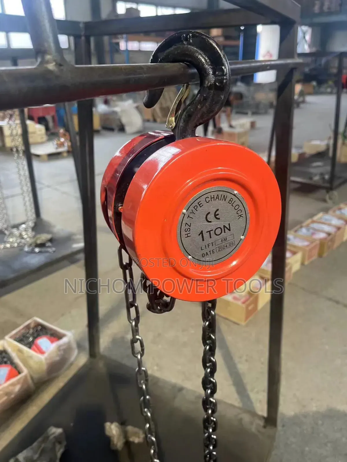 Durable 1tonne 6m Chainblock/Heavyduty Chain Block