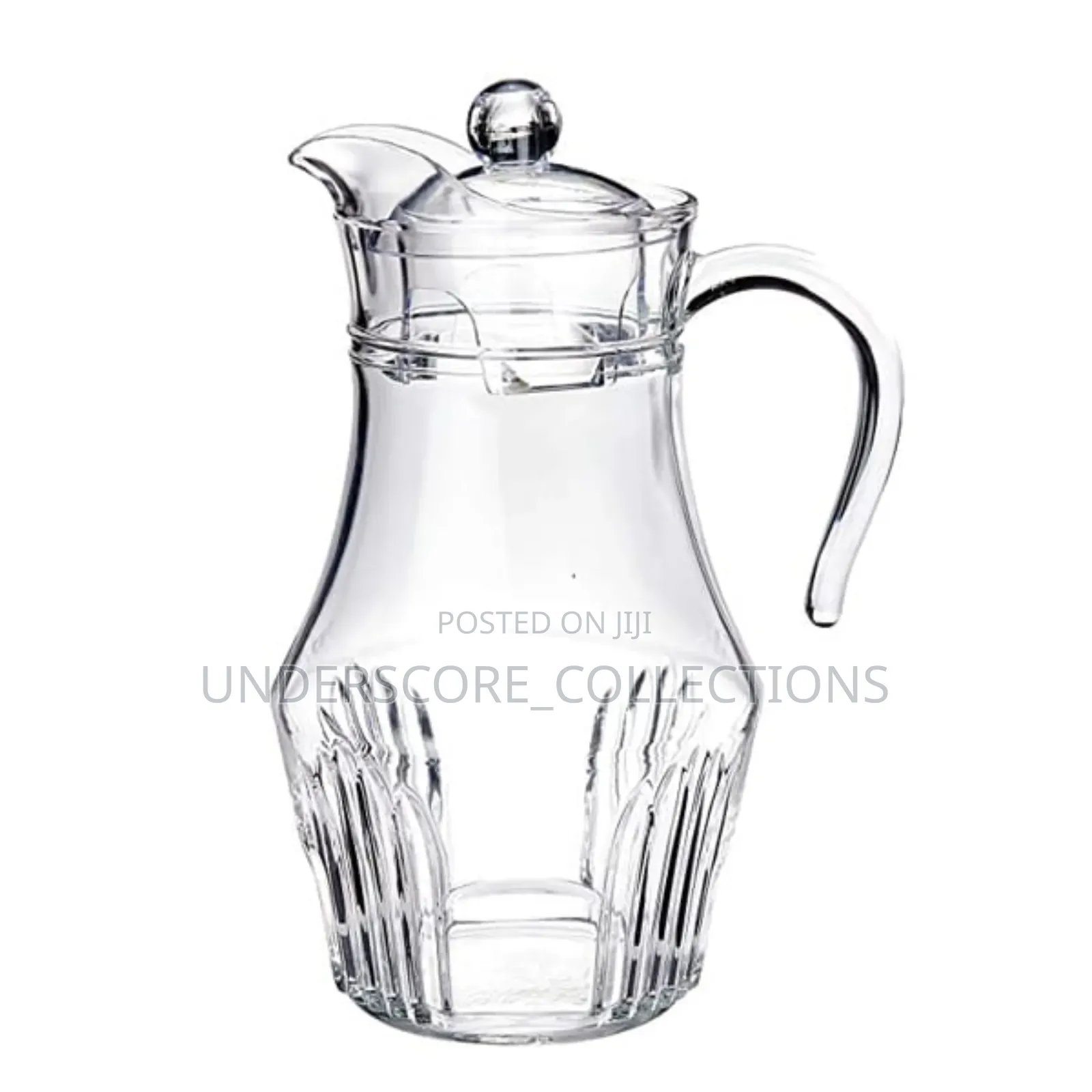 *CLASSIC WATER JUG*Capacity:*1.3 Litres *Material:* Glass