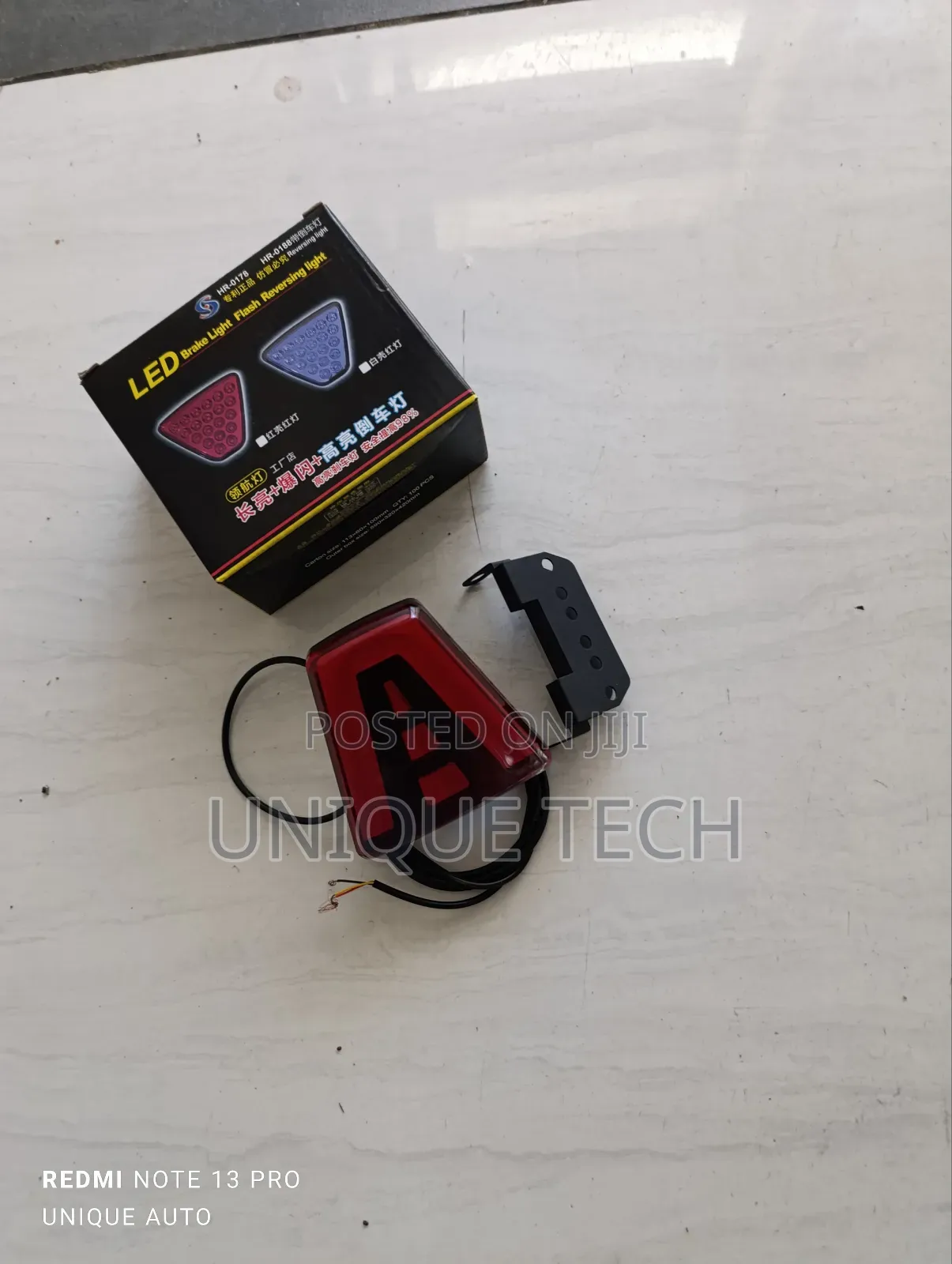 Rear Bumper Safety LED Warning Light